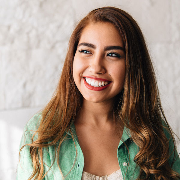 smiling young girl